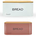 Breads and Buns Bins with Wooden Bamboo Lid