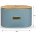 Matte Grey Oval Bread Bin Dimensions