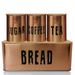 4-PCs Bread Bin Copper Color