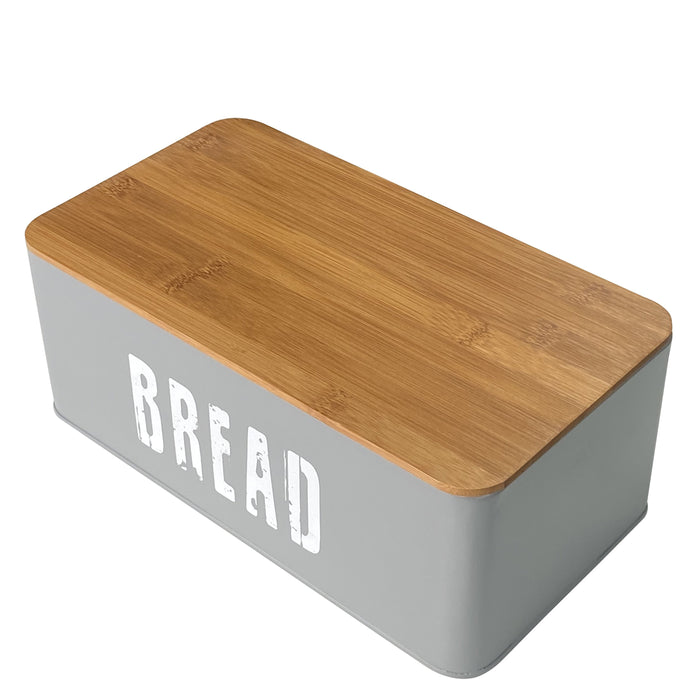 4Pcs Grey Bread Bin