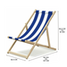 Deck Chair Dimensions