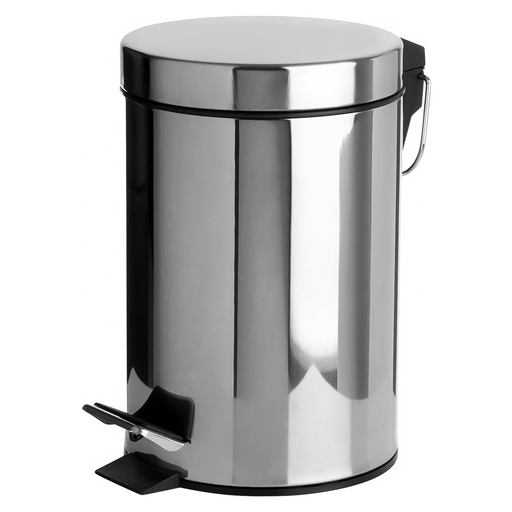 Stainless Steel 20L Silver Pedal Bin