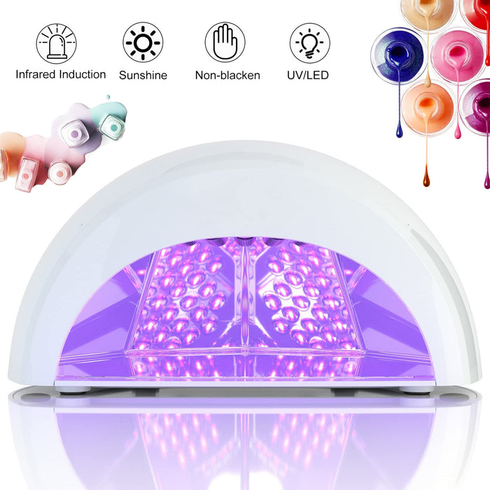 Convex LED Nail Dryer White