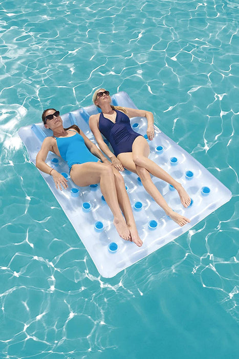 Bestway Double Pool Lounger Inflatable - Blue