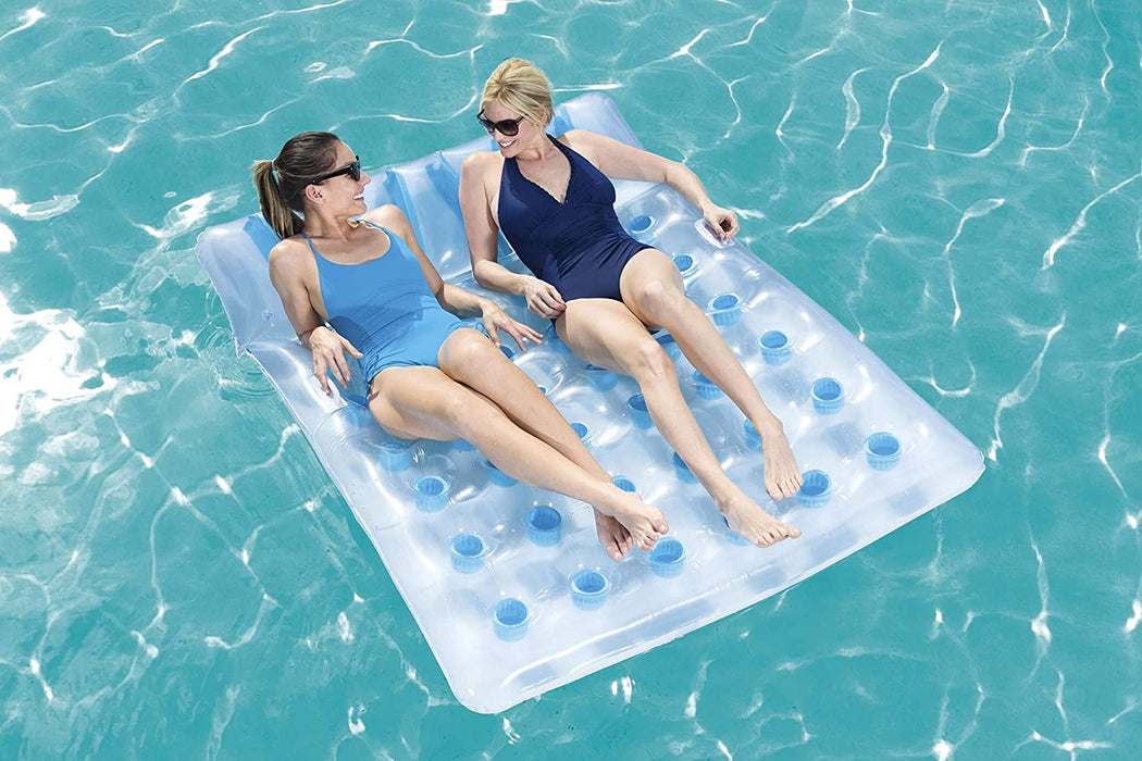 Bestway Double Pool Lounger Inflatable - Blue