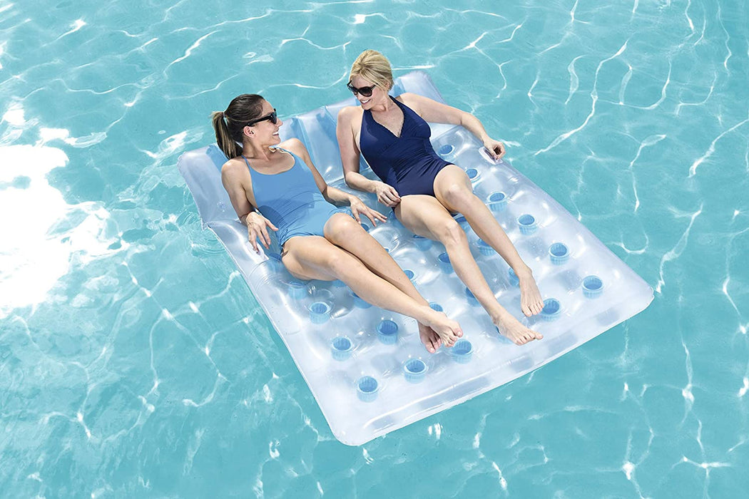 Bestway Double Pool Lounger Inflatable - Blue