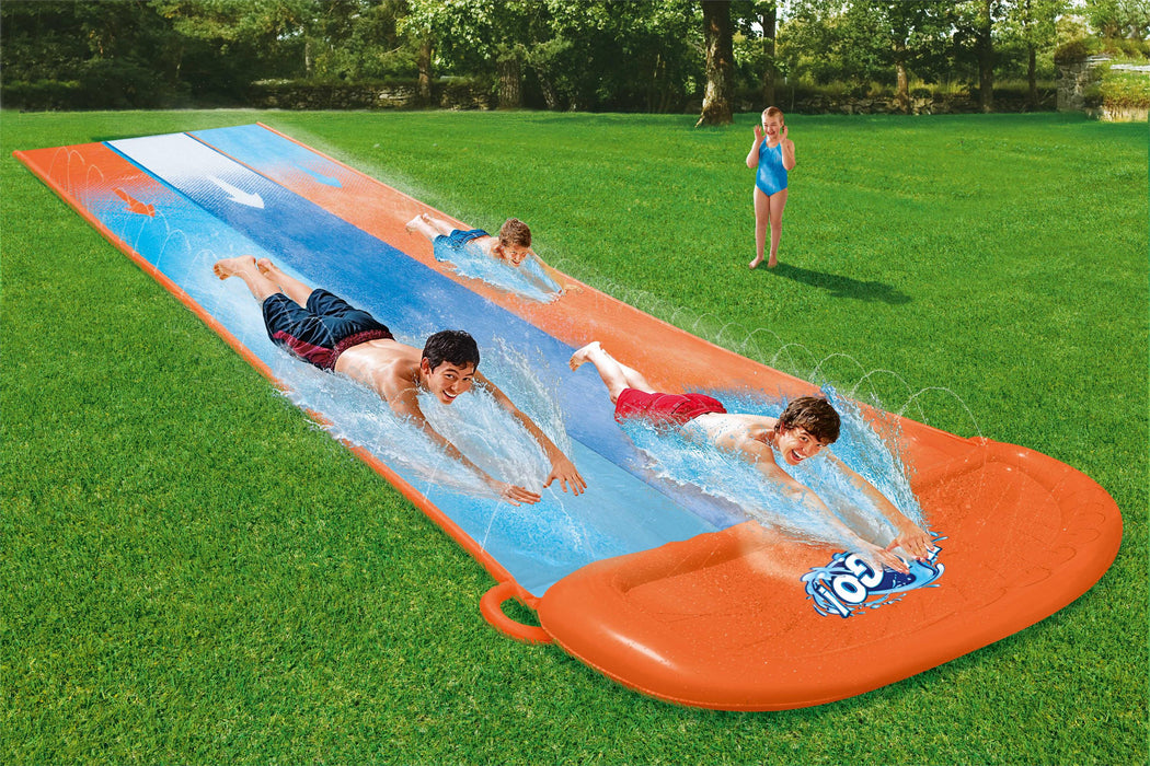 H20GO Triple Lane Water Slip and Slide