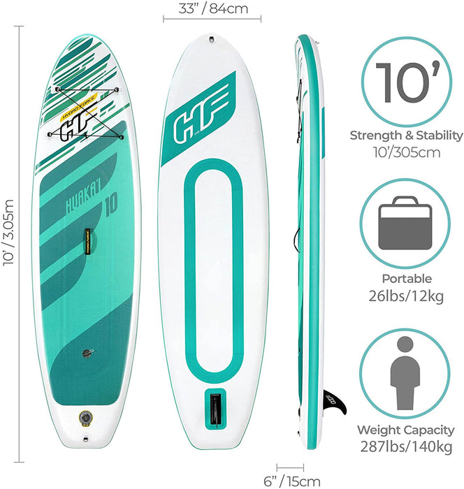 Hydro-Force Unisex's Bestway SUP, Green/White