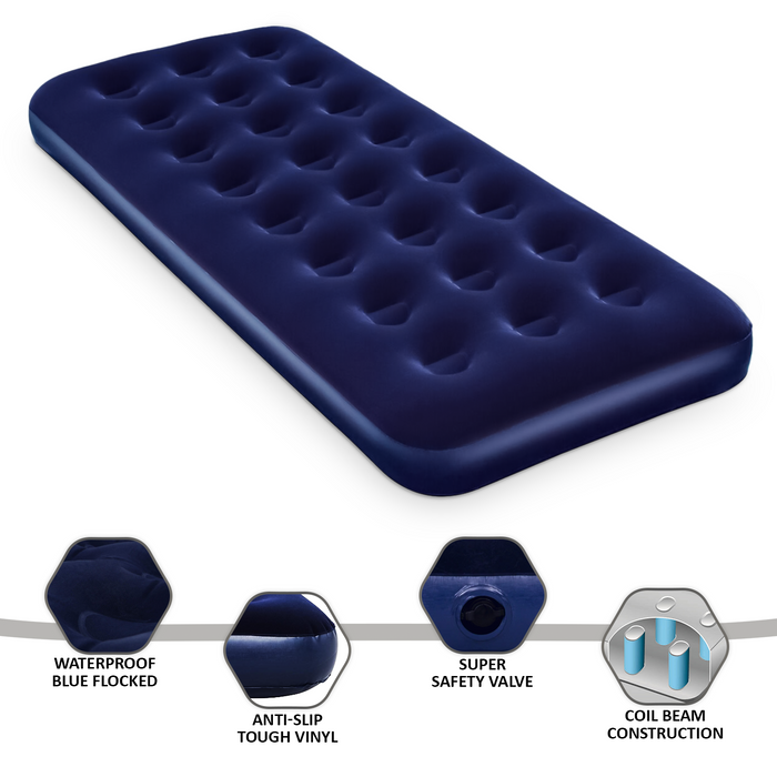 Single Airbed Features