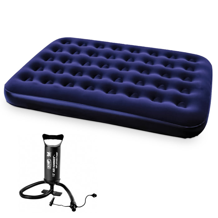 airbed with manual pump