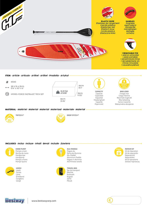 Bestway Hydro-force SUP Fast blast