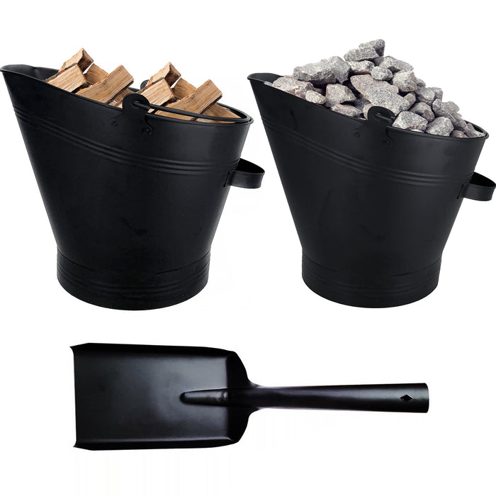 2 in 1 Coal Bucket & Shovel