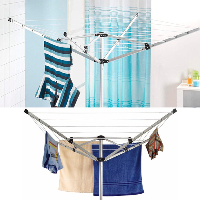 4 arm Rotary Clothes Airer