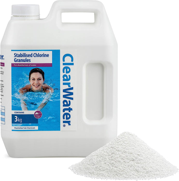 chlorine granules