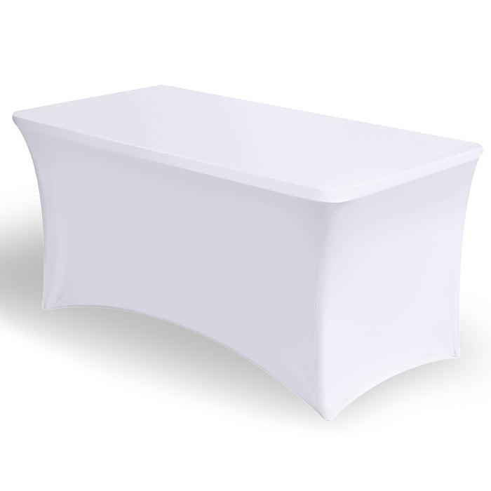 6ft White Table cloth 