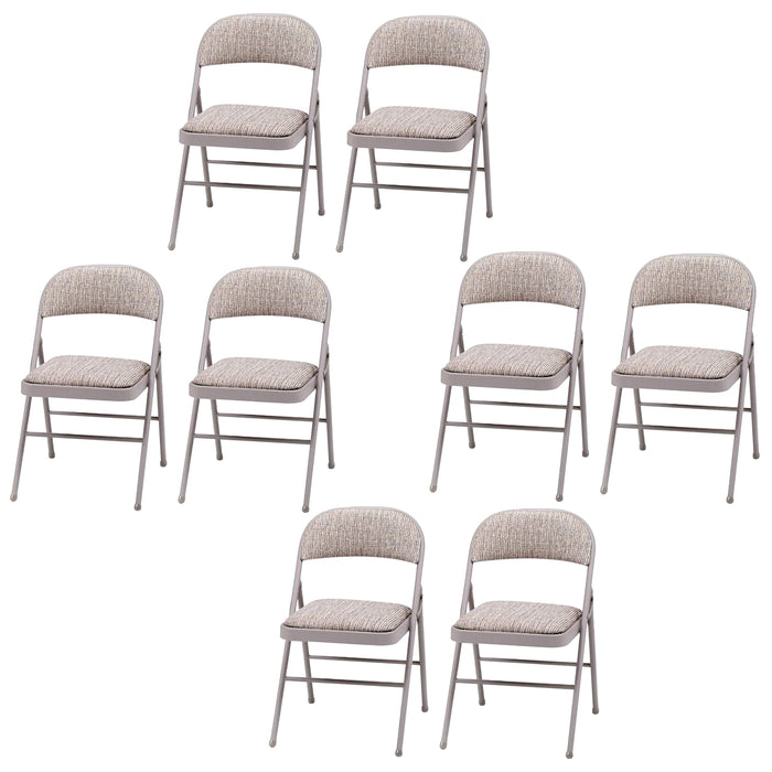 8 Fold Up Chairs