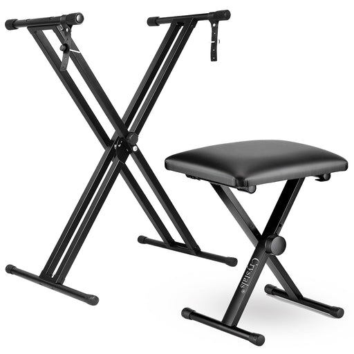 Keyboard Stand with Stool Chair