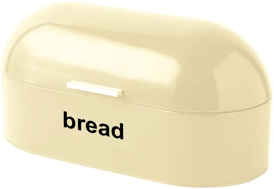 Cream Roll Top Bread Bin | American Style