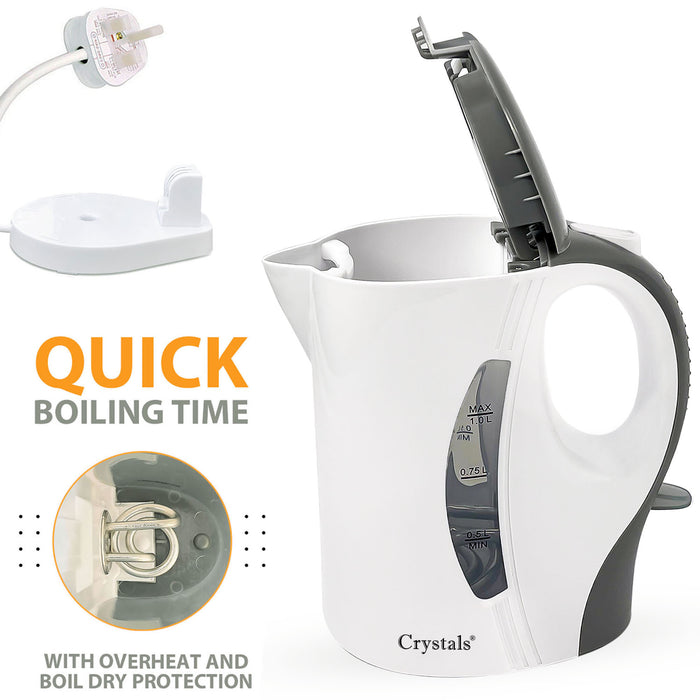 Travel Kettle with Overheat and Boil Dry Protection