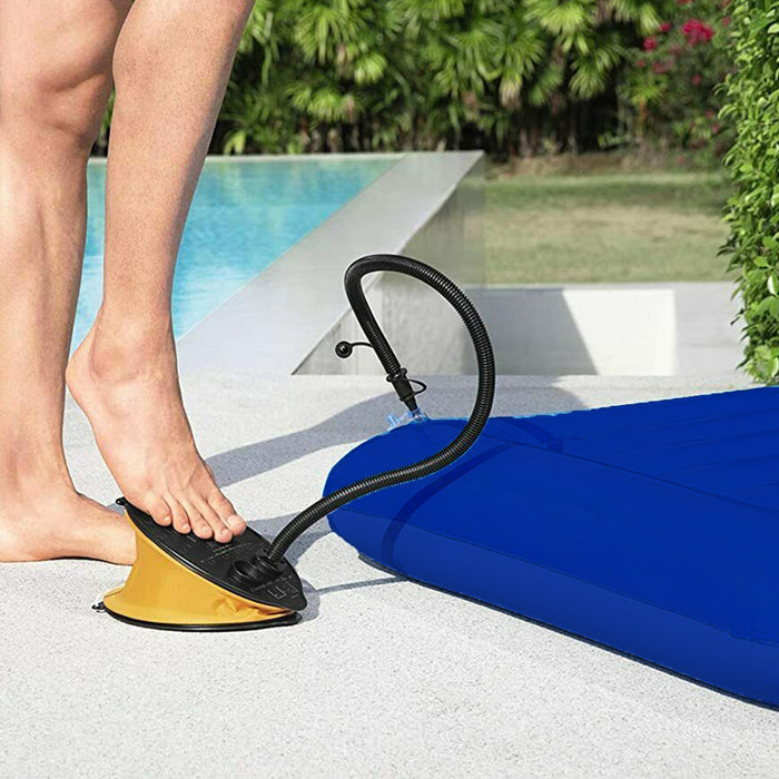 Foot Pump for Air Bed & Inflatables - 2 Nozzles