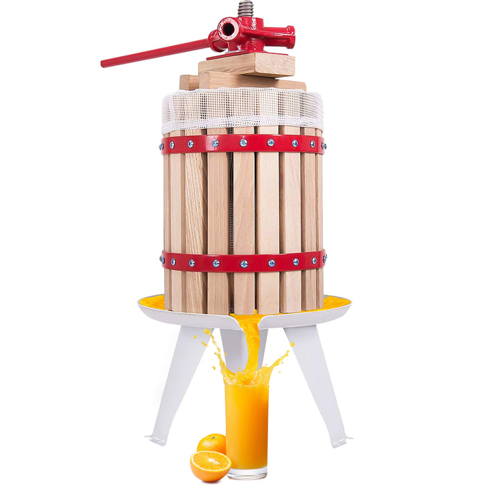 Fruit Press Wooden - 6L/12L/18L Manual