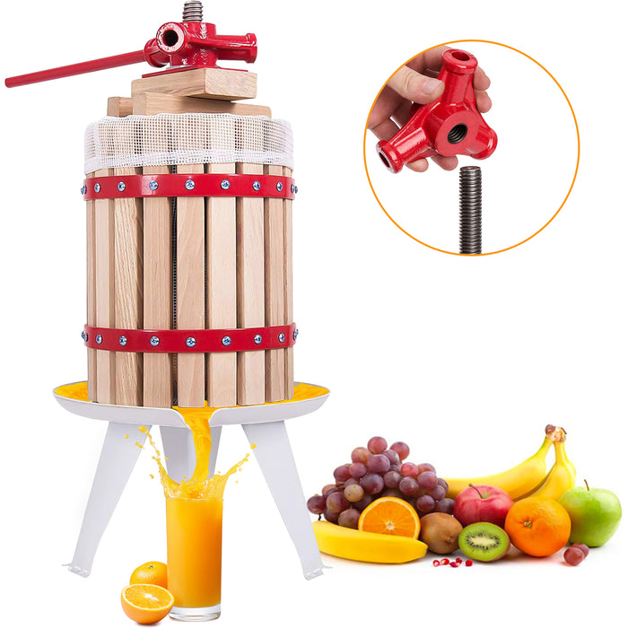 Easy to use Manual Fruit Press Wooden 