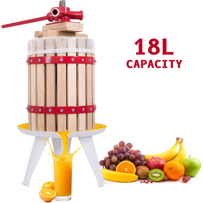 18L Fruit Press Wooden