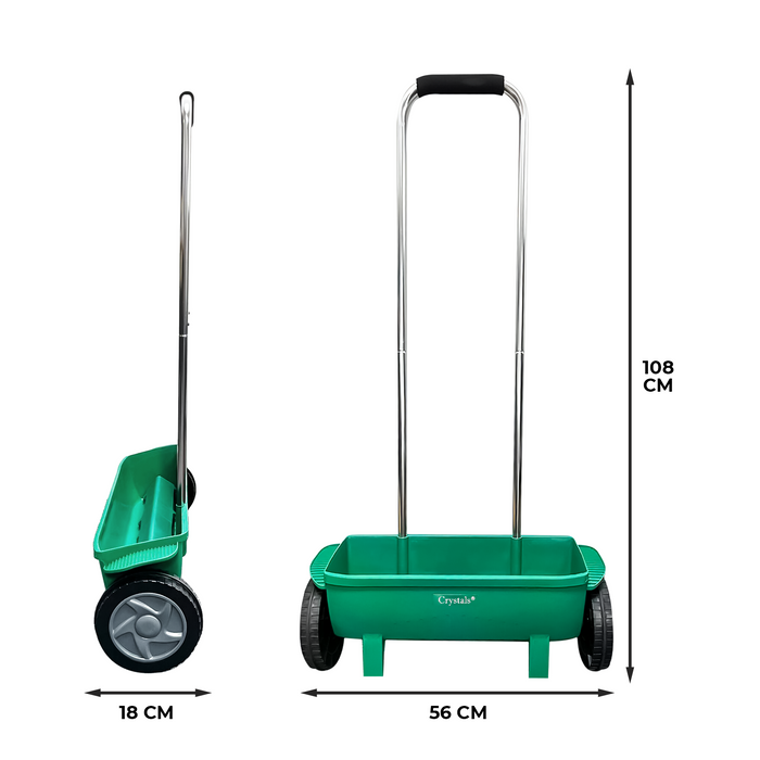 12L Garden Lawn Fertiliser Spreader