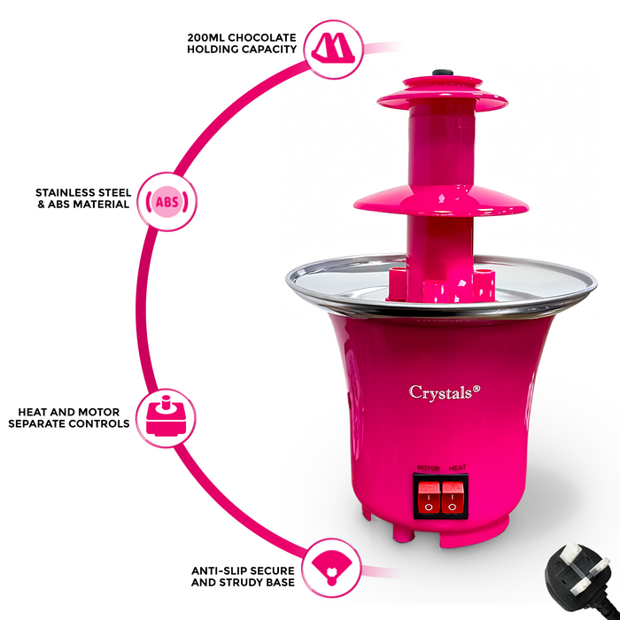 Features of 3 Tier Chocolate Fountain