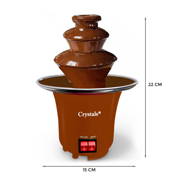 Brown Chocolate Fountain-Dimensions 