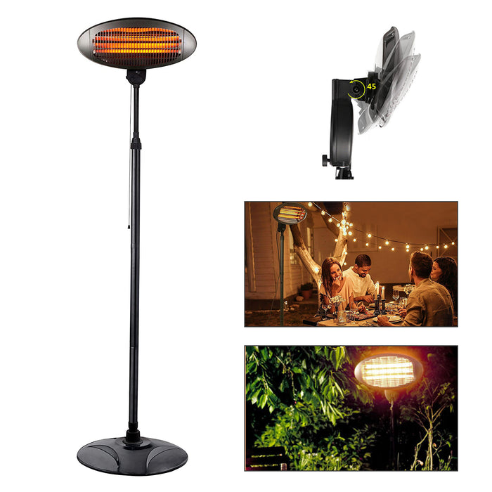 Electric Patio Heater 650 to 2000W