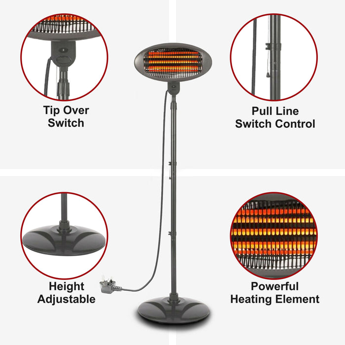 Electric Heater 650 to 2000W