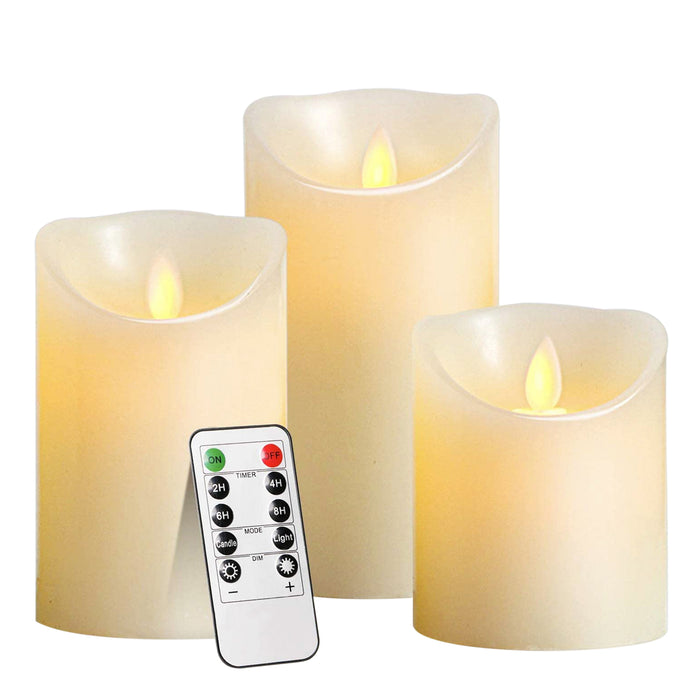 White LED Candles 