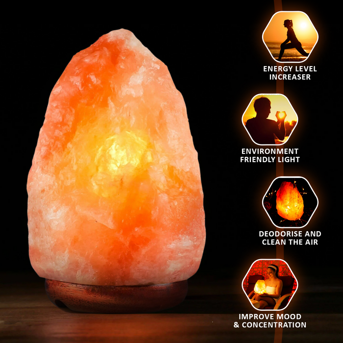 Himalayan Pink Rock Natural Salt Lamp