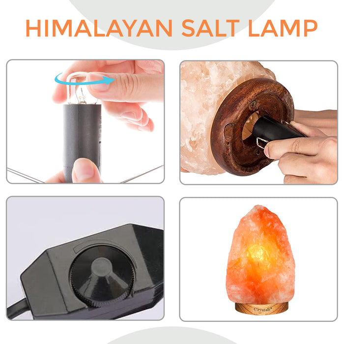 Himalayan Pink Rock Natural Salt Lamp