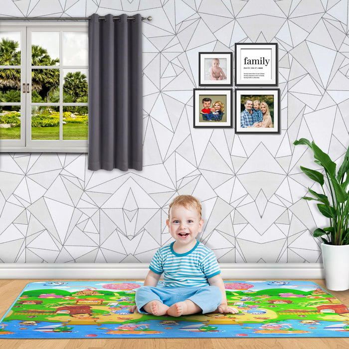 Kids Soft Foam Educational Game Play Mat