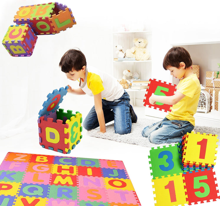 Kids 36pc Alphabet Numbers EVA Playmat