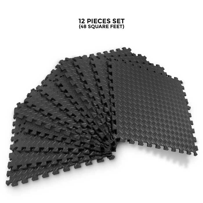 12 Pieces Set Gym Mats