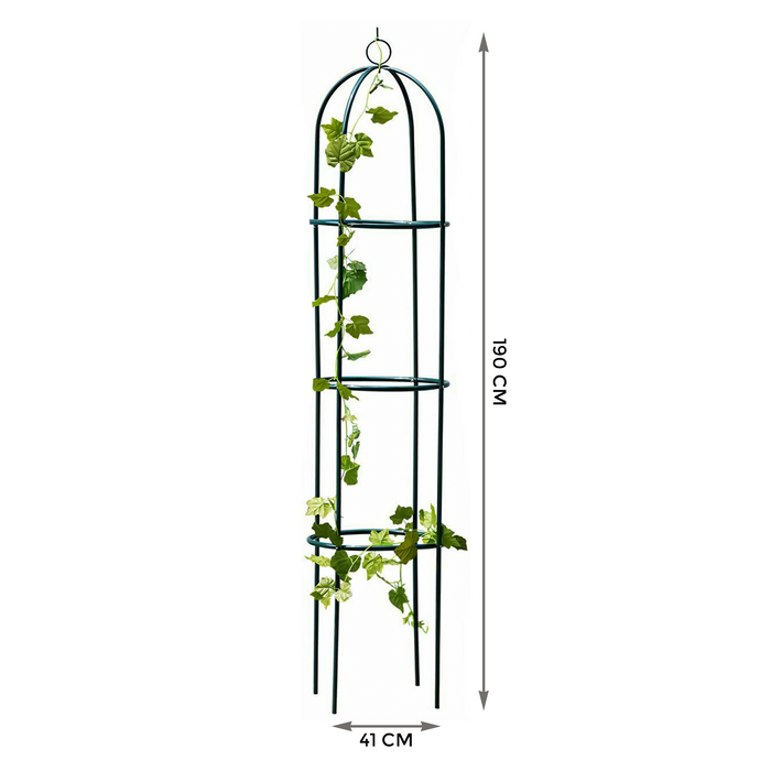 Dimensions Metal Obelisk Outdoor Trellis