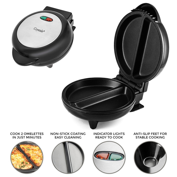 Omelette Maker cook 2 omelettes 