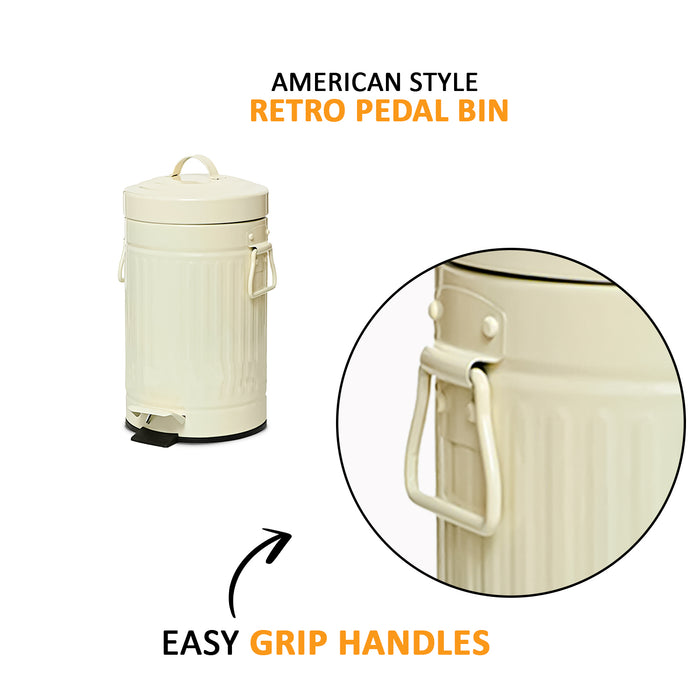 American Style Retro Pedal Bin