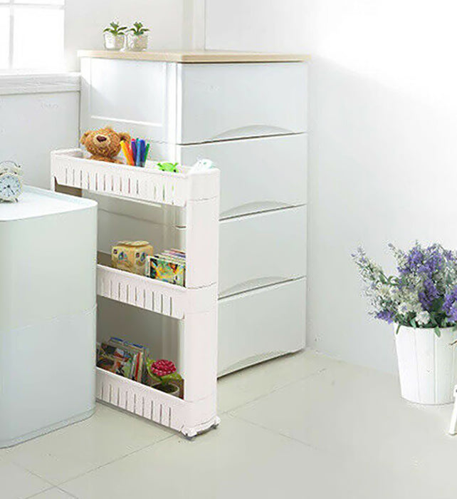 Kitchen Storage Trolley Easy to Carry