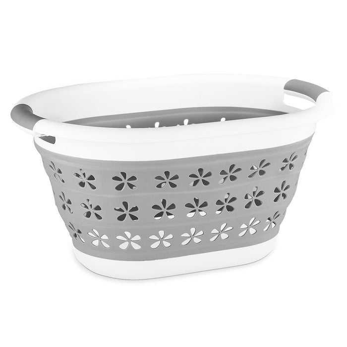 Collapsible Plastic Laundry Basket