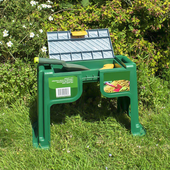 Portable 3in1 Garden Kneeler & Gardening Gloves