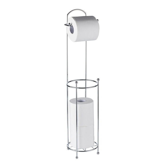 Toilet Roll Holder Free Standing - Chrome