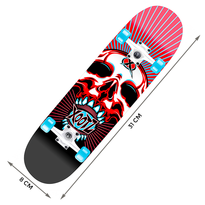 31" Kids Double Kick Skateboard