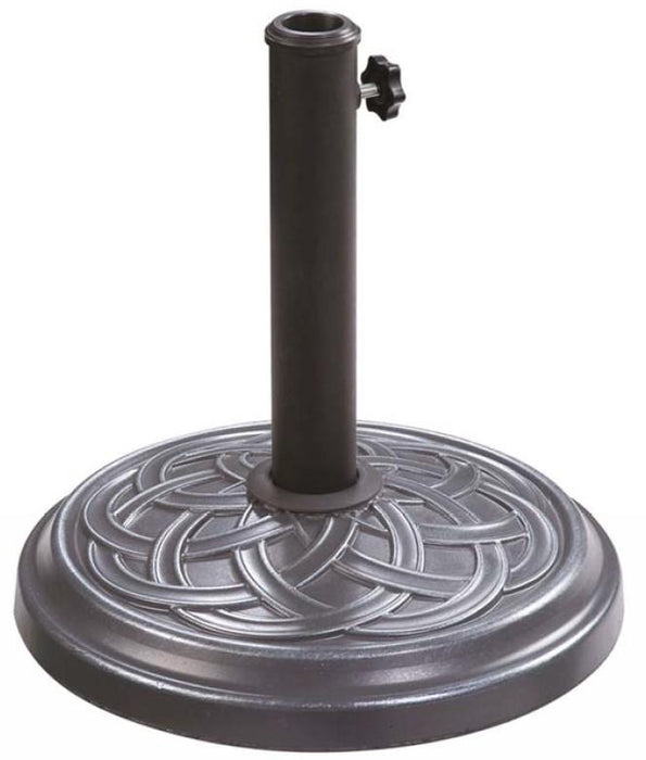 Parasol Black Garden Metallic 12kg Base