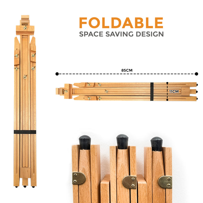 180cm Artist Studio Wooden Easel