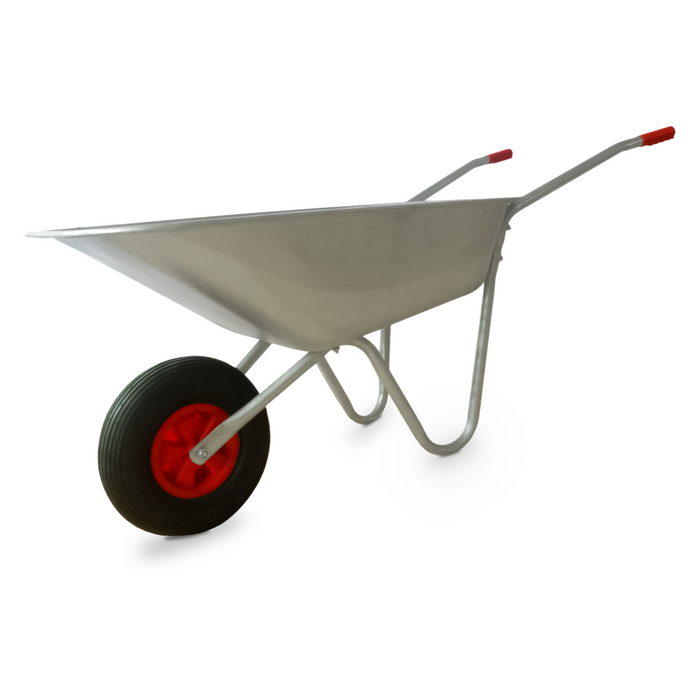 65L Wheelbarrow Metal Cart Heavy Duty