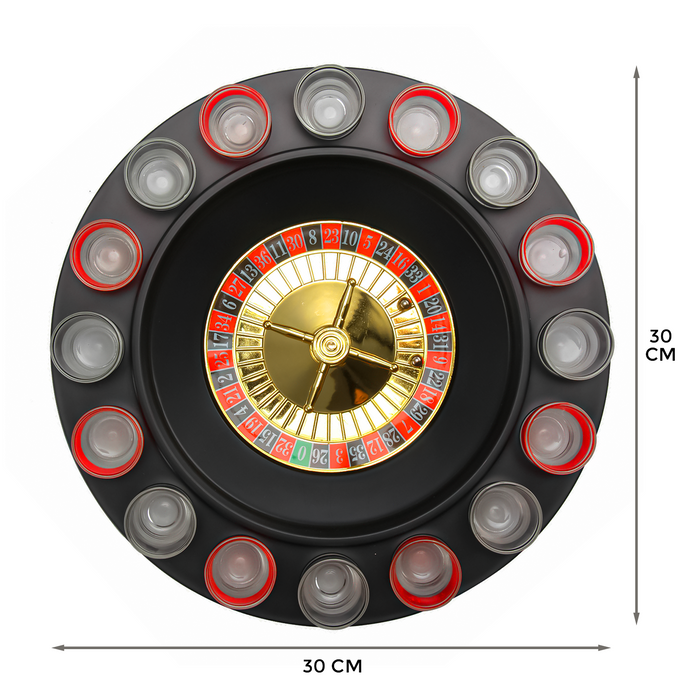 Drinking Spin & Shot Roulette Wheel